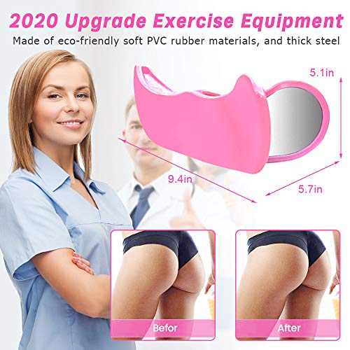 AYUQI Equipo de Entrenamiento de la Cadera,Ejercitador Suelo Pelvico, Ejercitador Interno del Muslo Entrenador de Musculos Controlador de Vejiga Corrección de Hermosas Nalgas, Entrenador Medial