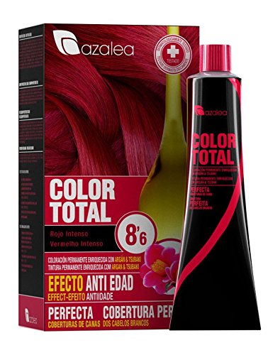 Azalea Color Total Tinte Tono 8.6 Rojo Intenso - 100 gr