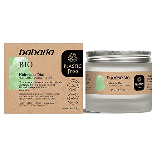Babaria Bio Plastic Free Crema Facial Hidratante Dia 50 ml