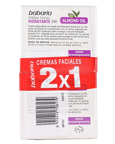 Babaria Crema Facial Anti-Arrugas Almendras (2X1)