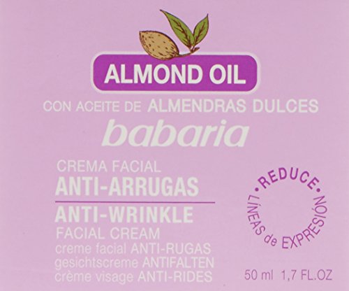 Babaria Crema Facial Antiarrugas con aceite de almendras - 2 Unidades