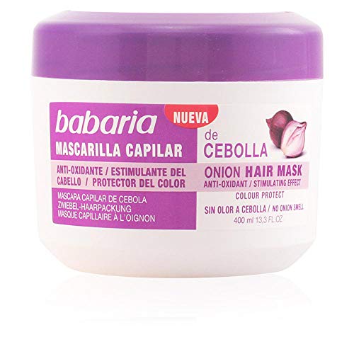 Babaria Mascarilla Capilar de Cebolla Anti Oxidante - 400 ml