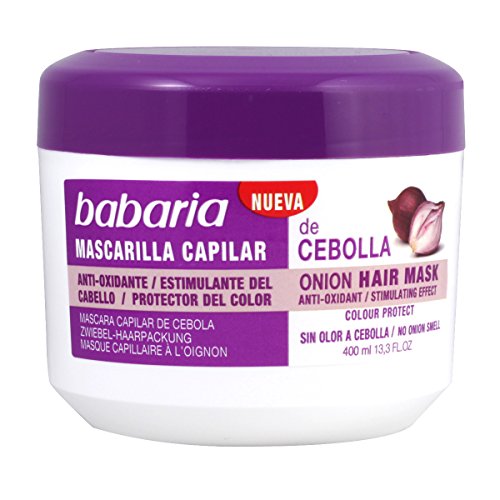 Babaria Mascarilla Capilar de Cebolla Anti Oxidante - 400 ml