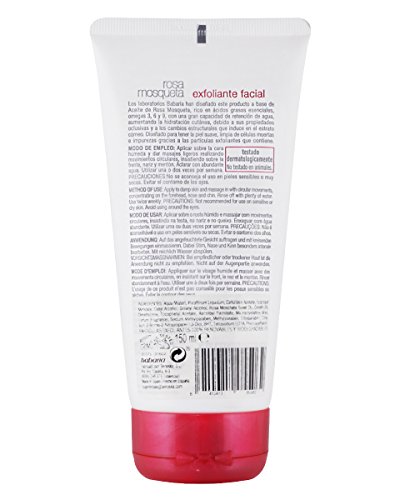Babaria Rosa Mosqueta Gel Exfoliante Facial Limpiador - 150 ml