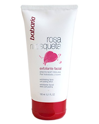 Babaria Rosa Mosqueta Gel Exfoliante Facial Limpiador - 150 ml