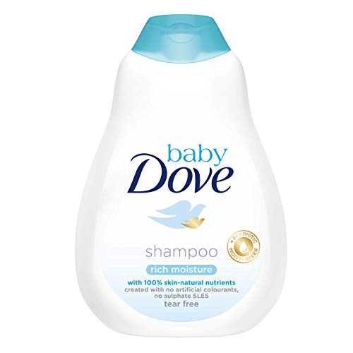 Baby Dove Champú Hipoalergénico Hidratación Profunda - Pack de 6 x 400 ml (Total: 2400 ml)
