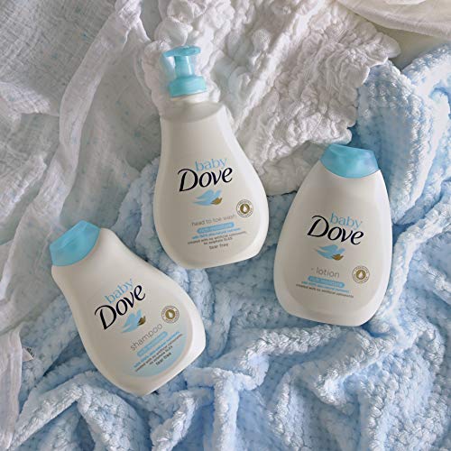 Baby Dove Gel De Baño Hidratación Profunda - Pack de 6 x 400 ml (Total: 2400 ml)