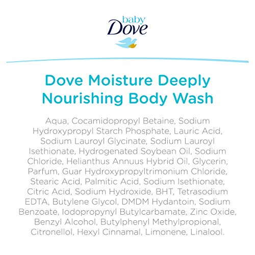 Baby Dove, juego hidratante ligero hidratante sensible, toallitas para bebés, baños y mamás, suave, suave y amable a la piel, vitalización diaria para el cuidado y la piel sana