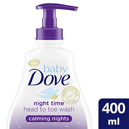 Baby Dove - Loción para bebés Noche Tranquilas dosificador - 400 ml