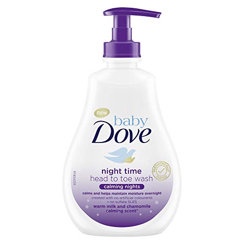 Baby Dove - Loción para bebés Noche Tranquilas dosificador - 400 ml