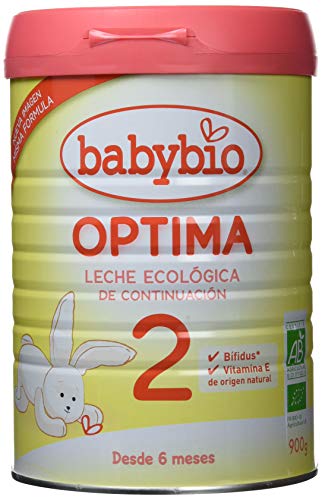 BabyBio - Leche 2 Optima Babybio 900 gr 6m+