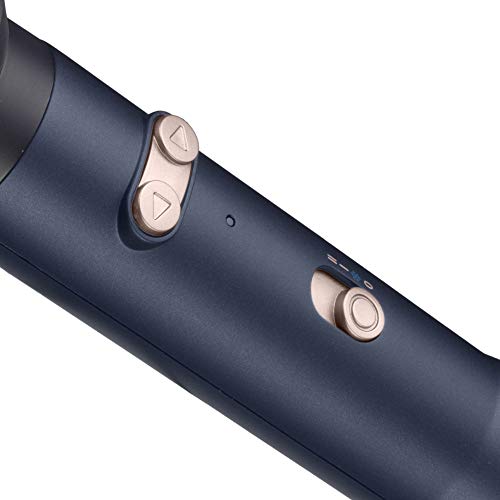 BaByliss AS500E – Cepillo de aire con sensor digital ajusta automáticamente la temperatura según el cabezal, 4 cabezales, base cerámica, aerodinámica térmica, iónico, 2 velocidades y aire frío