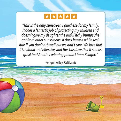 Badger Balm SPF 30, protector solar en crema para niños, 2,9 oz.