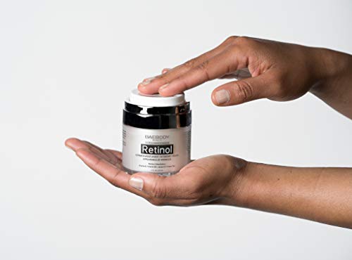 Baebody retinol crema hidratante con retinol, aceite de jojoba y vitamina e, 1,7 onzas