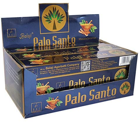 Balaji Incienso Palo Santo 12x15g=180g