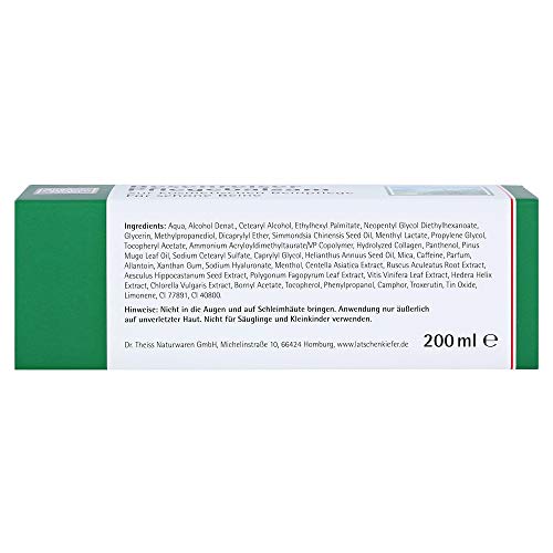 Bálsamo de pino para el cuidado de las arañas vasculares, de Allgäuer, 200 ml