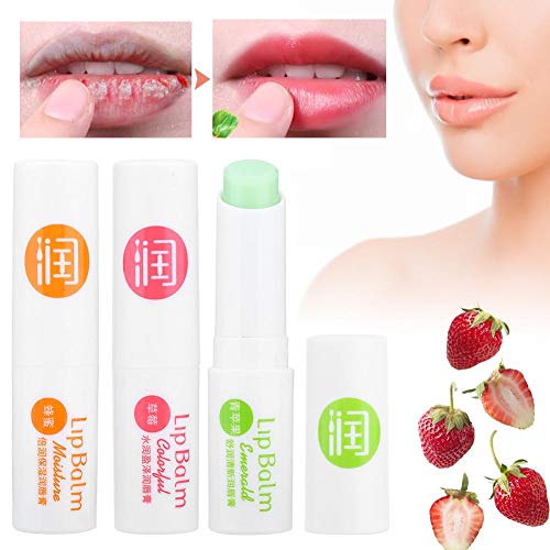 Bálsamo labial natural, Crema hidratante de labios para labios muy secos(01)