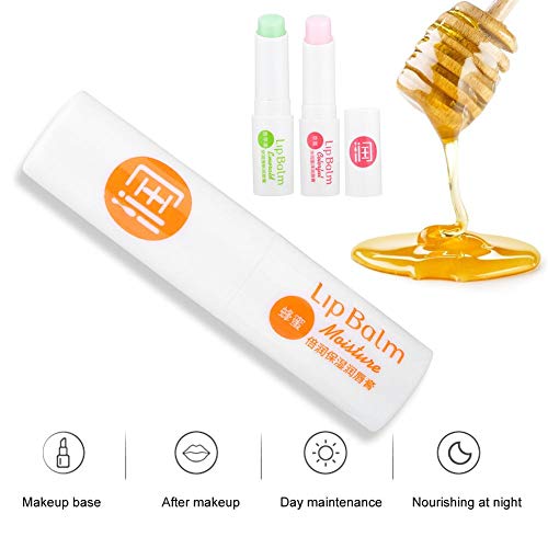 Bálsamo labial natural, Crema hidratante de labios para labios muy secos(01)