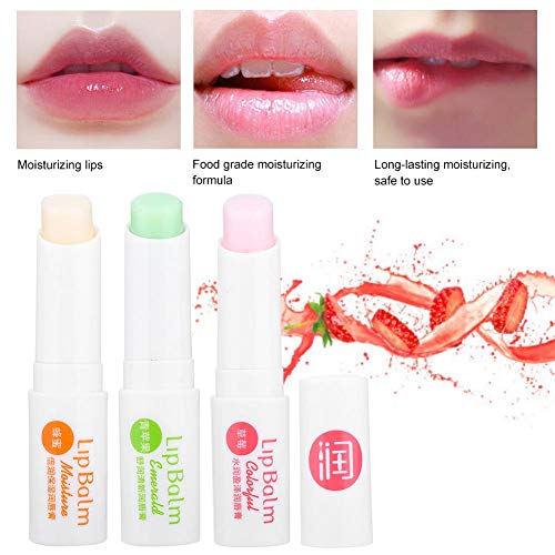 Bálsamo labial natural, Crema hidratante de labios para labios muy secos(01)
