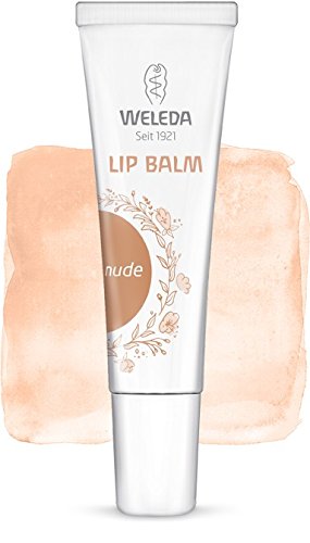 Bálsamo Labial Weleda de Color NUDE (10 ml) - Tonos disponibles: ROSE, NUDE o BERRY RED - Se envía con: muestra gratis y una tarjeta superbonita que puedes usar como marca-páginas! (nude)