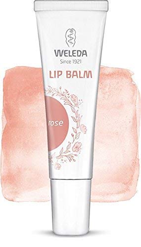 Bálsamo Labial Weleda de Color ROSE - Weleda (10 ml) - Se envía con: muestra gratis y una tarjeta superbonita que puedes usar como marca-páginas! (rose)