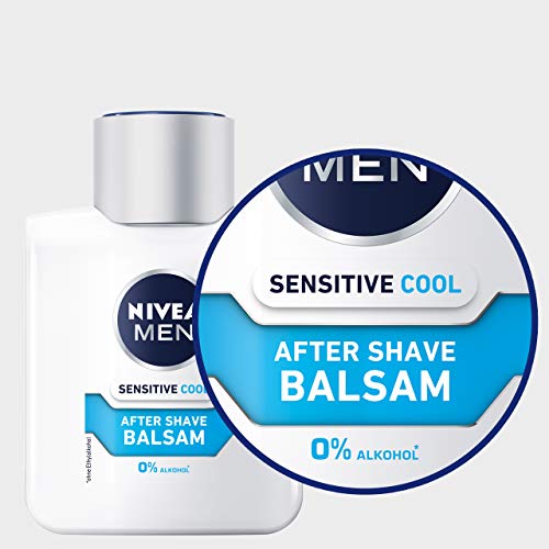 Bálsamo para después del afeitado Nivea Men Sensitive Cool After Shave Balsam, 100 ml