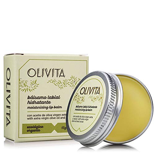 Bálsamo protector de labios para base hidratante Ecológico con Aceite de Oliva