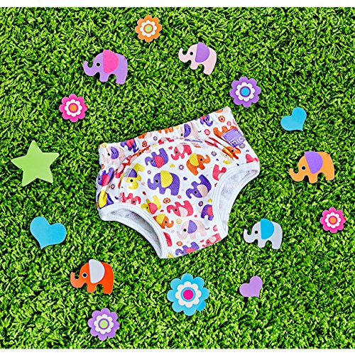 Bambino Mio TP18-24 PE Pañal de Aprendizaje, 18-24 Meses, Elefante Rosa