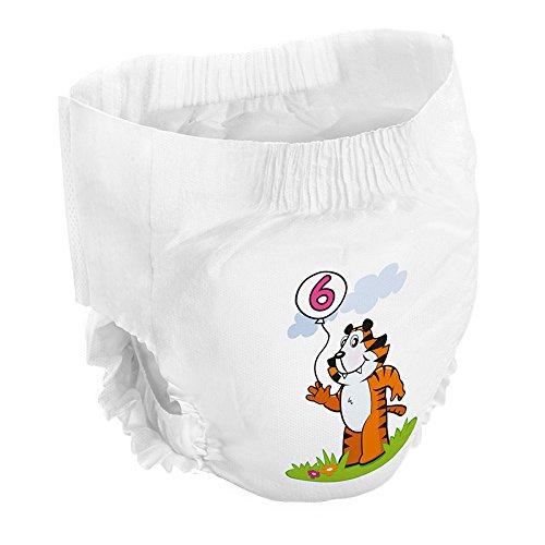 Bambo Nature - Pañales de Entrenamiento, X-Large, tamaño 6, Paquete de 18