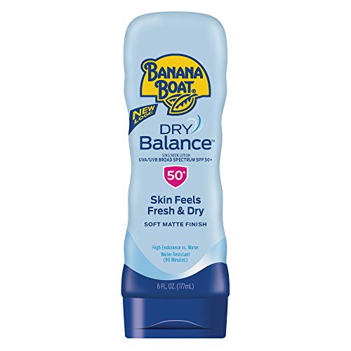 Banana Boat Dry Balance Broad Spectrum Sunscreen Lotion, SPF 50+ - 6 Ounce