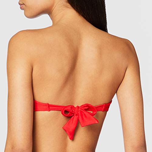 Banana Moon Tonto Tops de Bikini, Rojo (Rouge Collins IBK19), S para Mujer