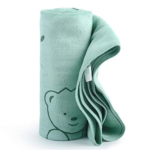 Bangcool 2PCS Toalla para Mascotas Pata Diseño Toalla Absorbente para Perros Toalla de baño para Perros con Cepillo de baño para Mascotas