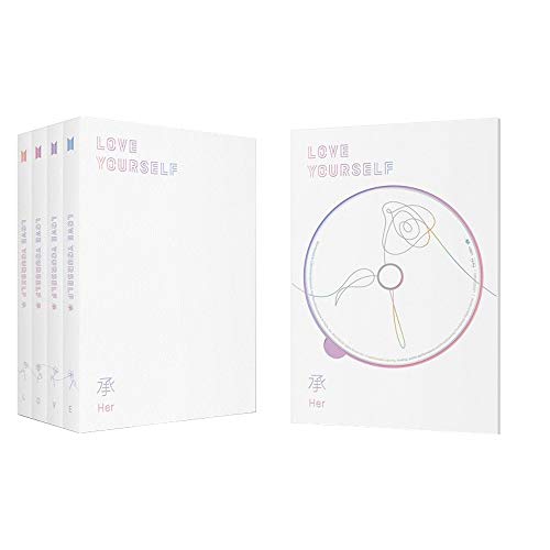 BANGTAN BOYS KPOP LOVE YOURSELF Her [L Ver.] BTS 5th Mini Album CD + Photo Book + Mini Book +Photo Card + Sticker Pack