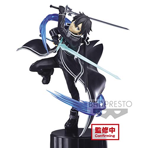 Banpresto Sword Art Online Espresto - Figura Decorativa (PVC, 23 cm), diseño de Kirito