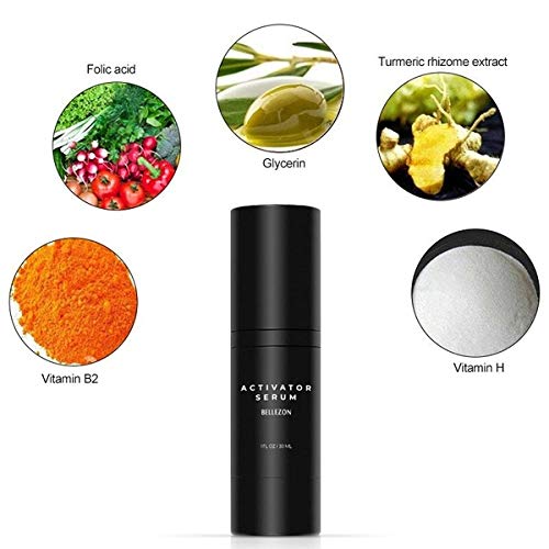 Barba Kit de Crecimiento-GLAMADOR Kit de Crecimiento de Barba-Serum Activador de Crecimiento,Rodillo de Barba,Peine de Barba-Barba Kit Cuidado, Rápido Crecimiento,El Mejor Regalo Para Hombres/Papá