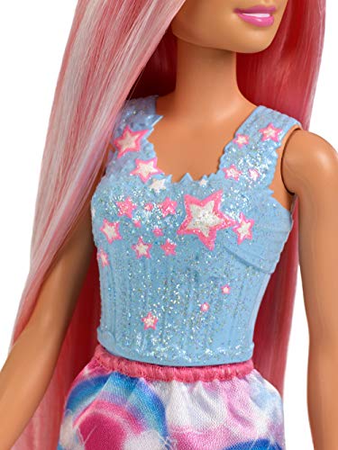 Barbie Dreamtopia Muñeca Peinados Rubia con accesorios, regalo para niñas y niños 3-9 años (Mattel FXR94) , color/modelo surtido