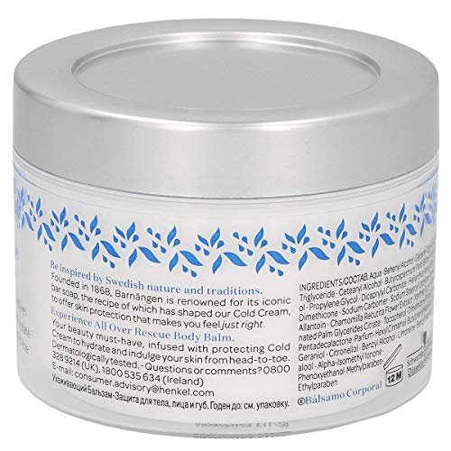 Barnängen - Bálsamo Cold Cream - Protector e Hidratante Corporal - 200ml