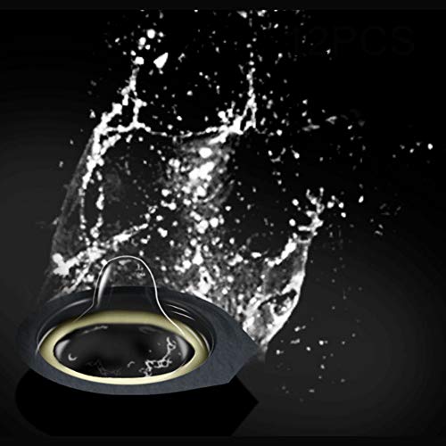 Barril De Alto Grado Del Preservativo Ácido Hialurónico, El Sexo Del Condón, Ácido Hialurónico Ultra-Delgada De Látex Del Condón, Fácil De Limpiar, Durable Y Seguro, Sin Aceite De Silicona, 12PCS