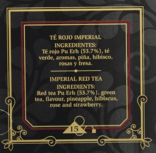 Barton Té Rojo Imperial - 15 pirámides