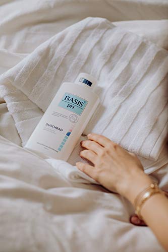 BASIS pH Set de gel de ducha, pH neutro, sin jabón y sin colorantes, paquete de 2 geles de ducha unisex (2 x 400 ml)