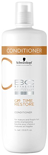 BC Bonacure - Q10 Plus Time Restore - Acondicionador para cabello frágil y maduro - 1000 ml