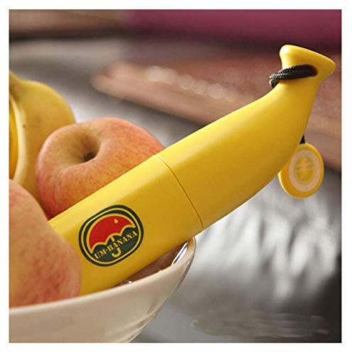 BDDLLM Paraguas Banana Paraguas Rain Umbrella y Cute Umbrella para Mujer Moschino como Novedad Regalos para niños Protección a Prueba de Viento   Paraguas Plegables Paraguas Amarillo