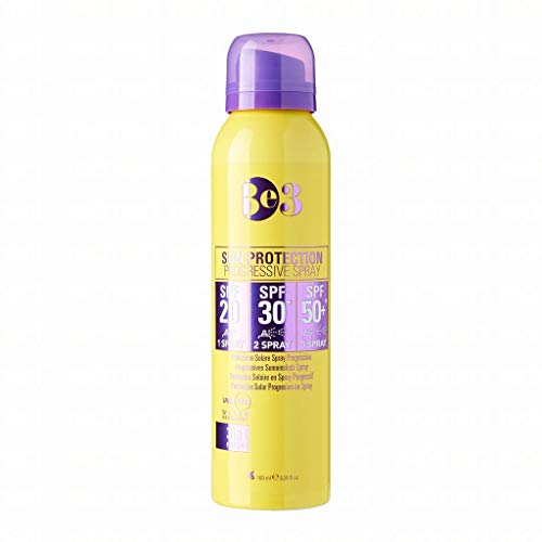 Be3 - Protector Solar Spray Progresivo, Spf 20/30/50+, 100 ml