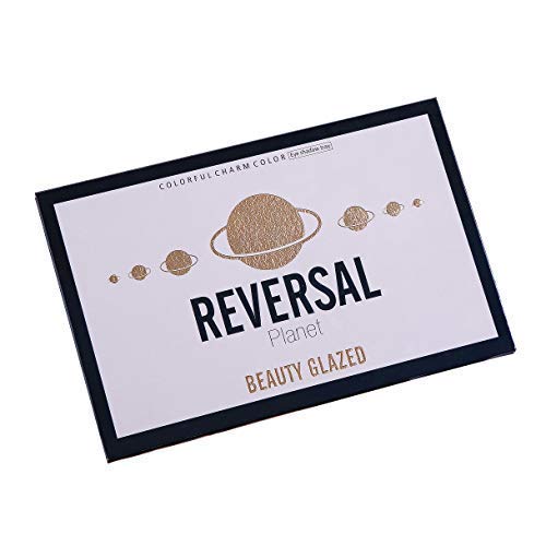 Beauty Glazed 40 Color Reversal Planet Paleta de sombras de ojos Maquillaje de ojos Impermeable Mineral Polvo brillante Brillo Resaltador Sombra de ojos ahumada Paleta de maquillaje Herramientas