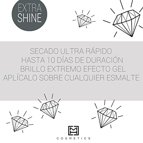 Beauty Nails Extrashine Brillo Secante Quick Dry, 14 ml, Pack de 1