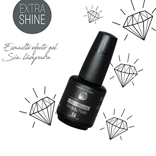 Beauty Nails Extrashine Brillo Secante Quick Dry, 14 ml, Pack de 1