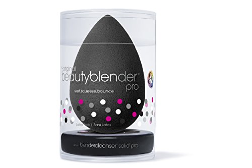 BeautyBlender Pro One Black - Esponja con Mini Limpiador Sólido