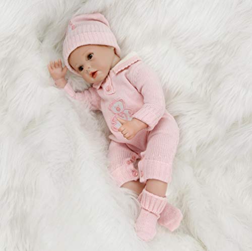 bebe reborn 22 inch 55CM muñecas reborn Realista del bebé los niños hechos a mano regalo del bebé renacer de la muñeca de silicona suave Simulación de vinilo de realista juguete lindo de la muñeco