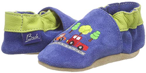 Beck Autos, Zapatillas de Estar por casa para Bebés, Azul (Blau 34), 16 EU