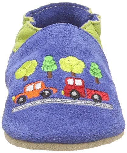 Beck Autos, Zapatillas de Estar por casa para Bebés, Azul (Blau 34), 16 EU